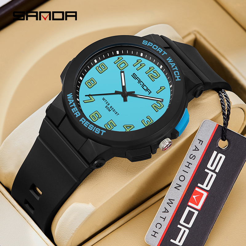 Resin Art Underwater - Guarda l'orologio digitale da uomo elettronico