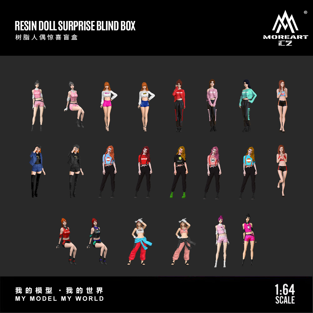 Resin Art Resin - More Art 1:64 Statuette in Resina
