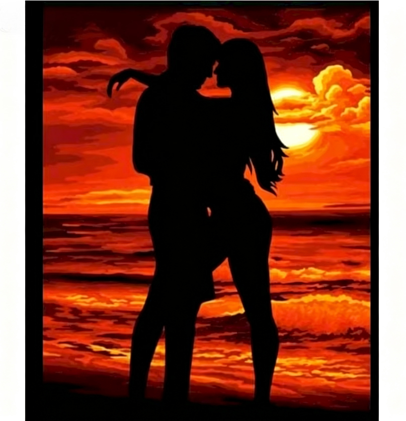 Resin Art On Canvas - Kit Pittura Digitale Fai-da-Te, Dipingi con