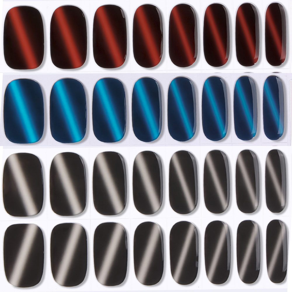 Uv Lamp Nail Resin - 16 Tips Aurora Semi-Curate in Gel