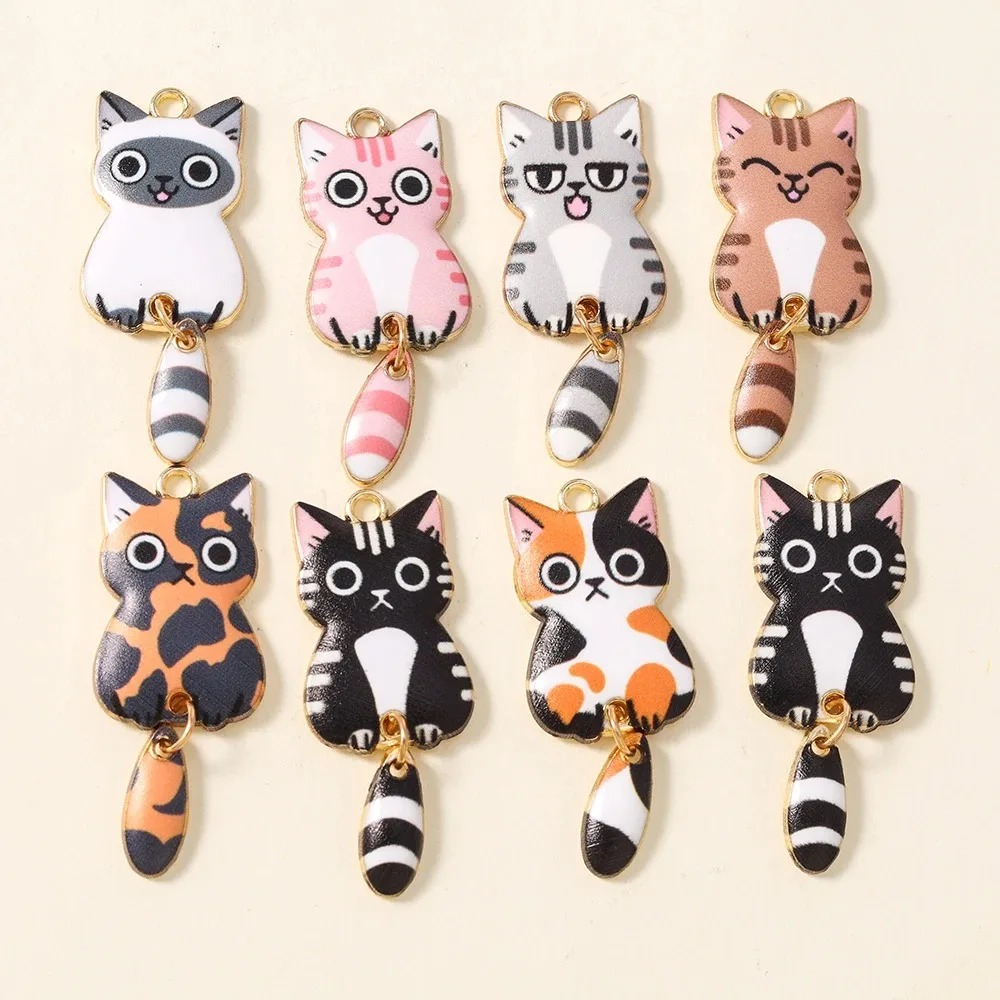 Resin Art And Craft - 10 Pezzi 16×39mm Ciondoli in Resina