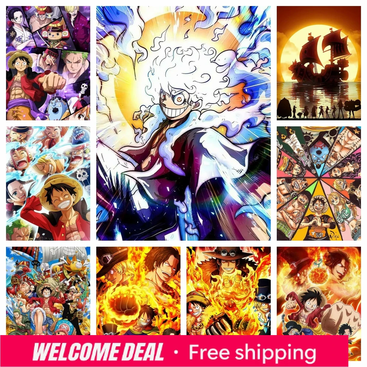 Resin Art Canvas - 2026 2024 Nuovo Anime Giapponese One
