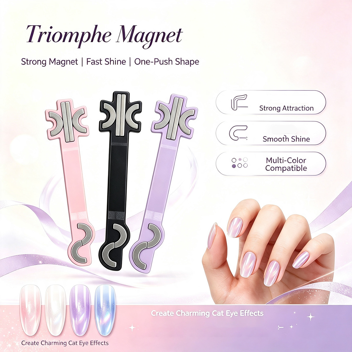 Resin Art Template - Nuovo Bastoncino Magnetico Multifunzionale a Forma