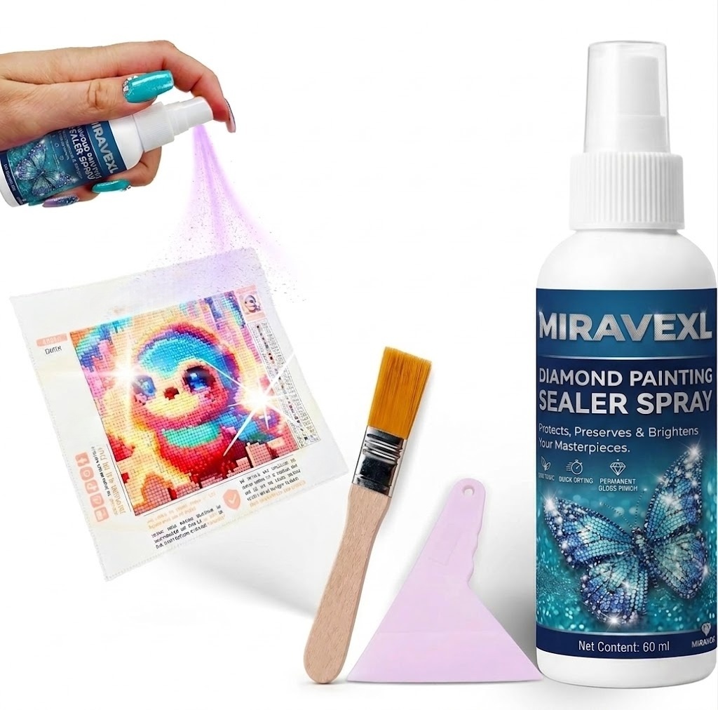Resin Art Canvas - Fissaggio Perfetto: Sigillante Miravexl per Diamond