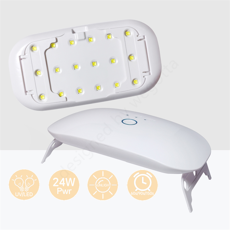 Uv Lamp Nail Resin - Lampada LED UV ricaricabile USB da