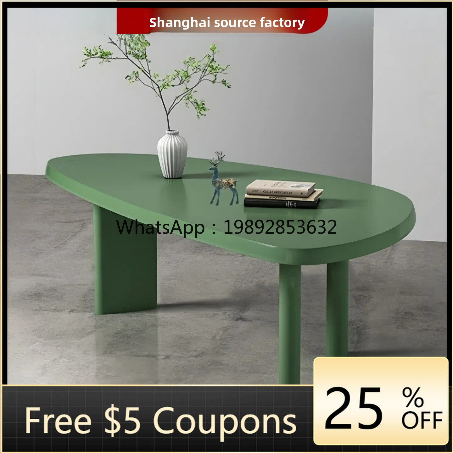 Resin Art Dining Table - LYY Tavolo da pranzo italiano minimalista
