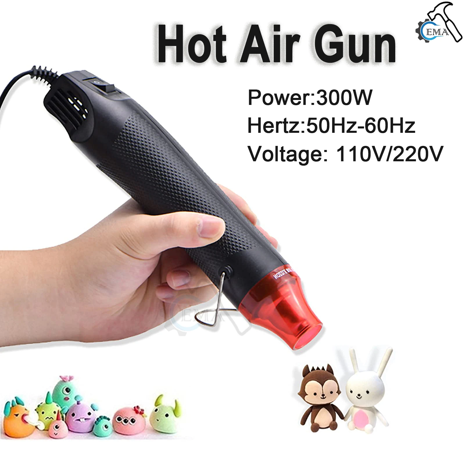 Resin Art Heat Gun - 110 V/220 V US EU Standard