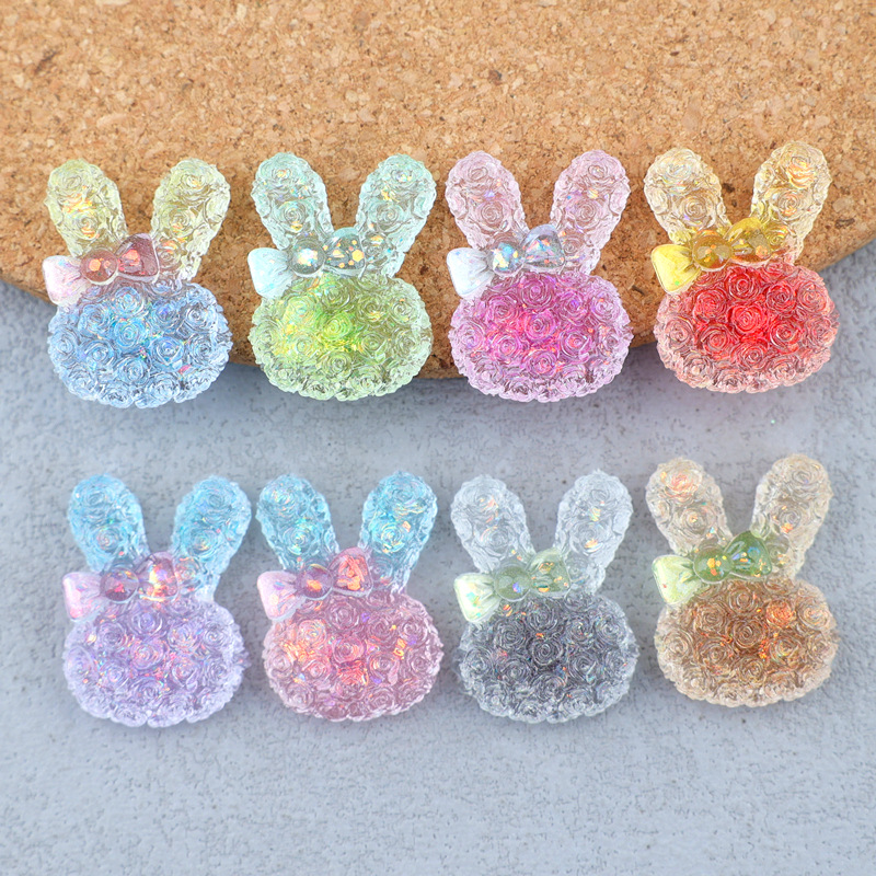 Resin Art And Craft - 5 pezzi di cabochon in resina