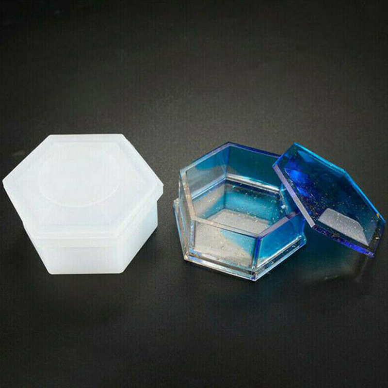 Resin Art Heat Gun - Stampo in Silicone per Scatola Esagonale