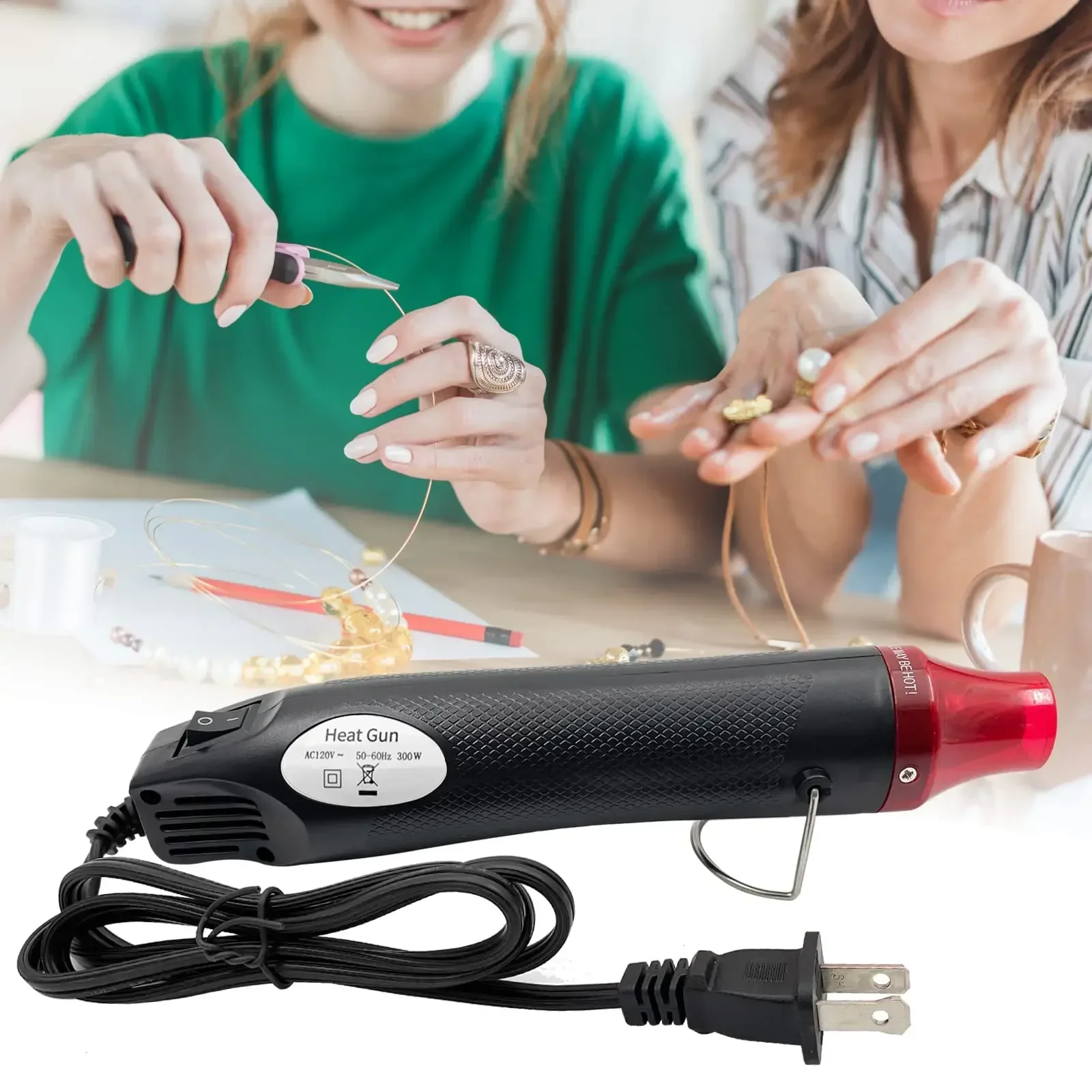 Resin Art Heat Gun - Mini pistola ad aria calda 110V/220V