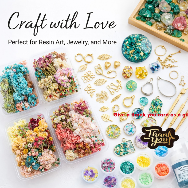 Resin Art Gift For Wedding - Set di 10 bouquet di fiori