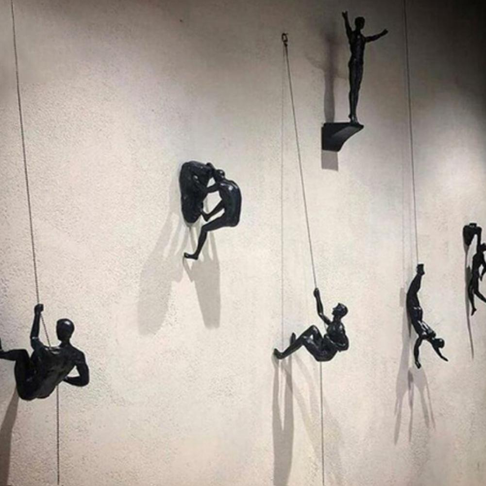 Resin Art Hanging - Arrampicata Atleta Uomo Arte Sport Appeso