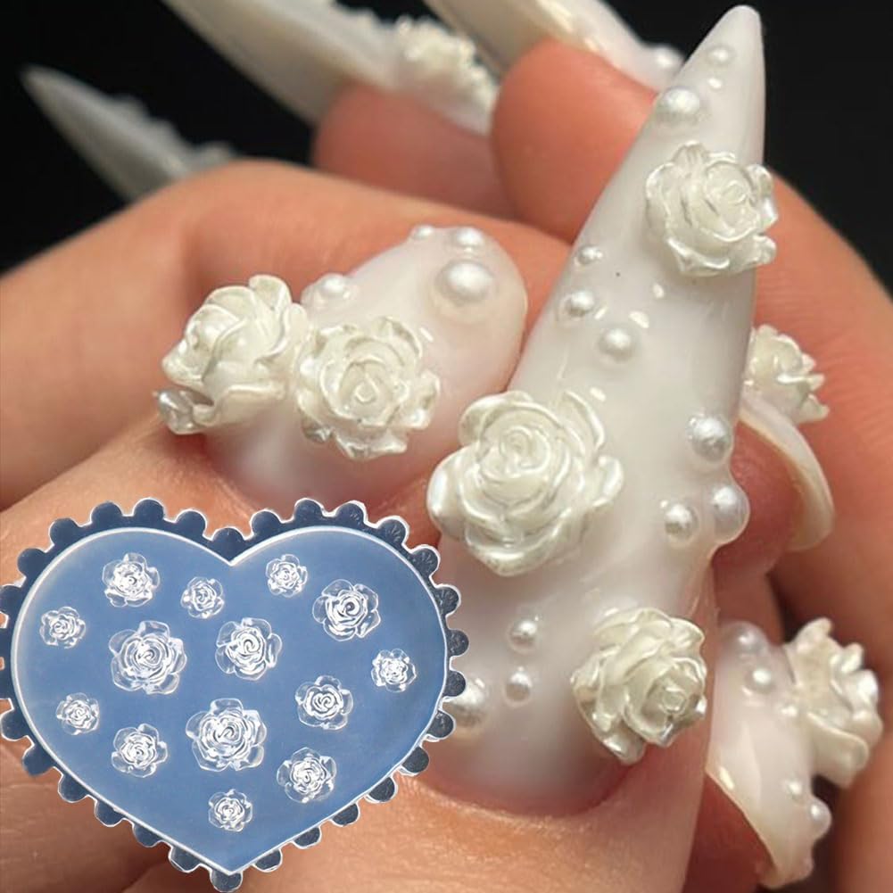 Resin Art Template - Stampi 3D per Unghie a Forma