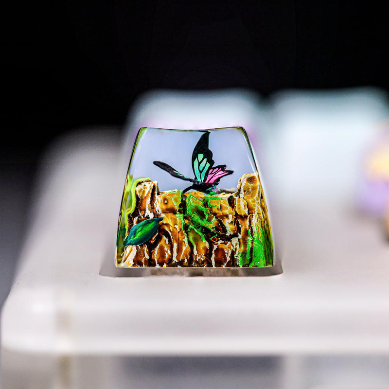 Resin Art Resin - Keycap in Resina a Forma di