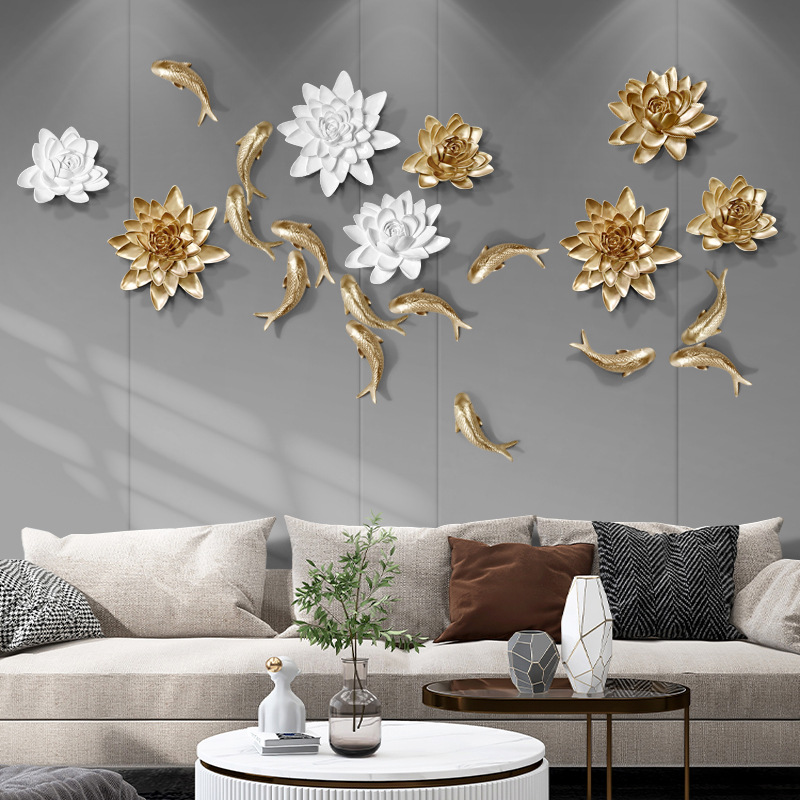 Resin Art Hanging - Decorazione Murale in Resina con Pesce