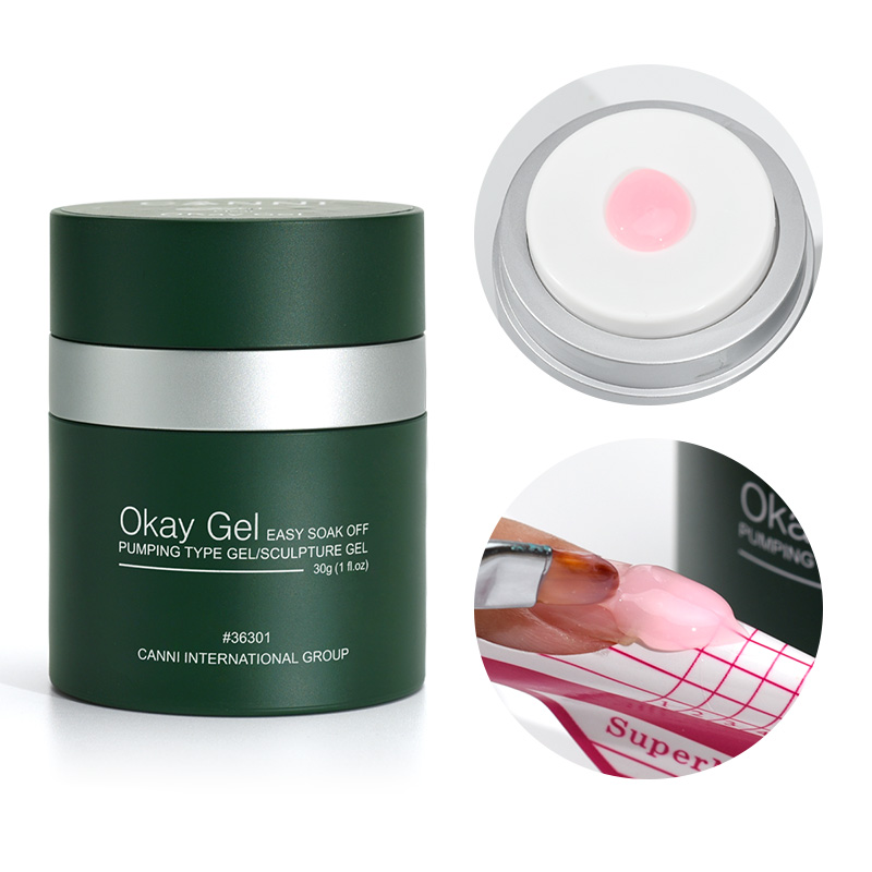 Uv Lamp Nail Resin - 30g CANNI Gel di estensione della
