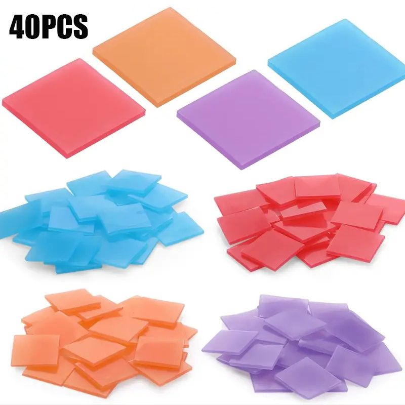 Resin Art And Craft - 40 Pezzi di Cera per Pittura