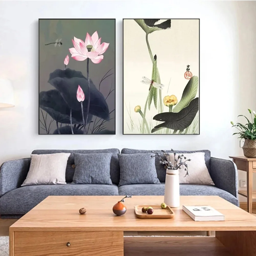 Resin Art Flower - Poster artistico tradizionale vintage retrò con
