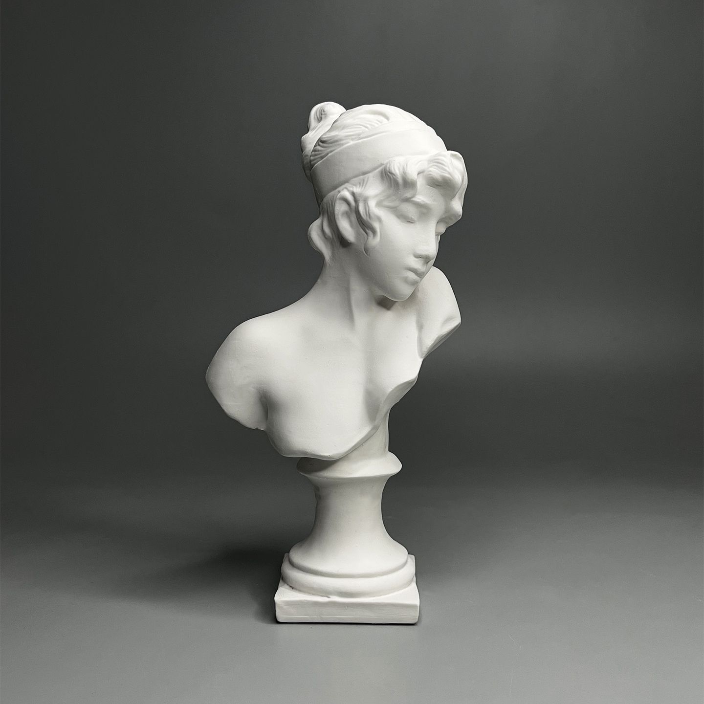 Resin Art Aesthetic - Statua Busto di Sappho Greca in