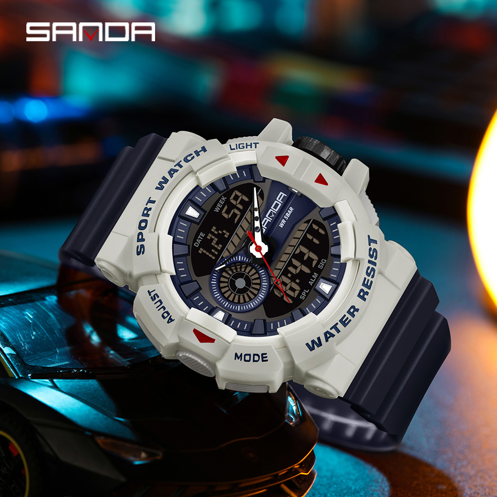 SANDA 3310 Orologio elettronic - Resin Art Underwater recensione e prezzo
