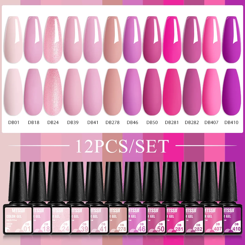 MTSSII 12 Pz/set Colore Della  - Uv Lamp Nail Resin recensione e prezzo