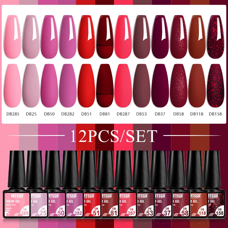 MTSSII 12 Pz/set Colore Della  - Uv Lamp Nail Resin recensione e prezzo