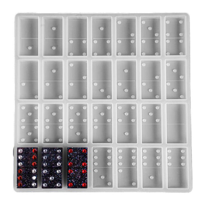 Stampo in Silicone per Domino, - Resin Art Heat Gun recensione e prezzo