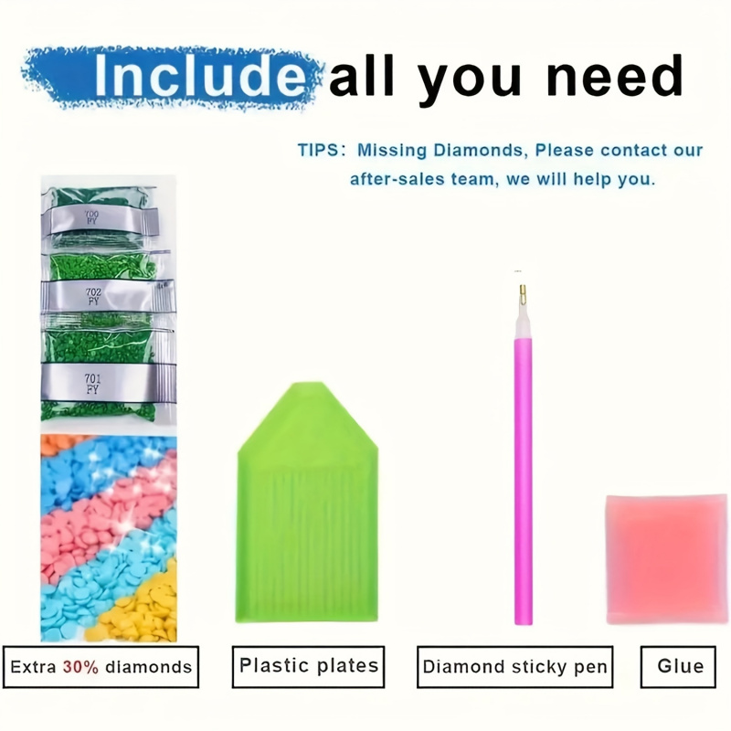 Kit per Diamond Painting, Moti - Resin Art Canvas recensione e prezzo