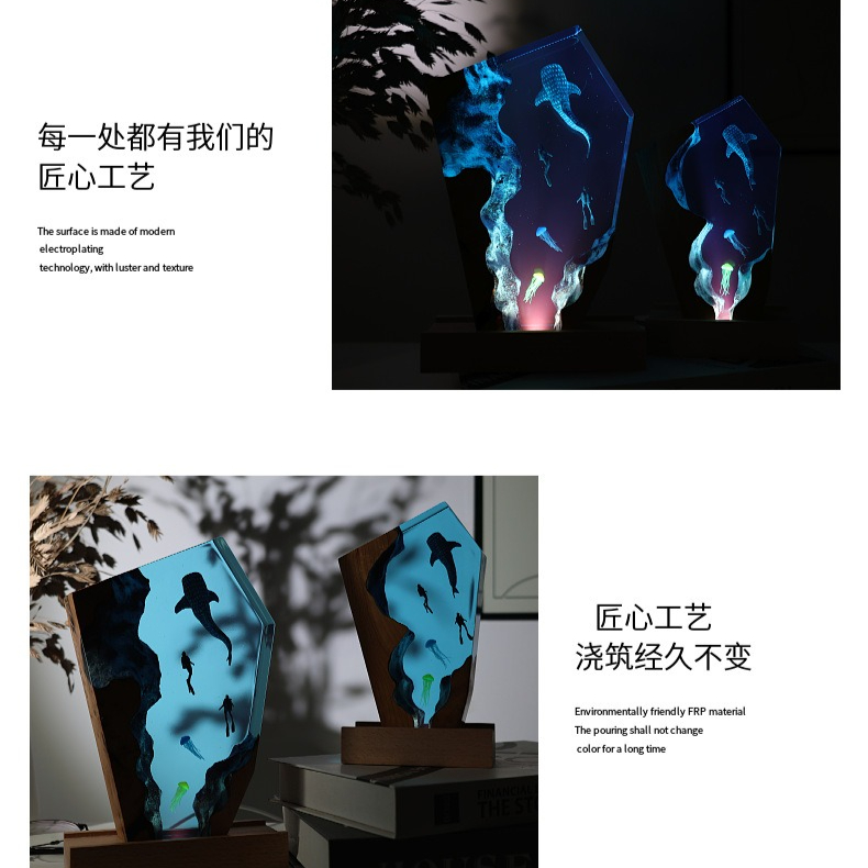 Ornamento Luminoso da Scrivani - Resin Art Gift For Wedding recensione e prezzo
