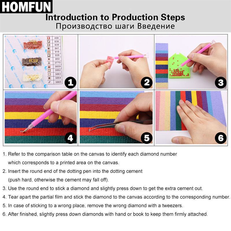 HOMFUN AB 5D fai da te diamant - Resin Art Underwater recensione e prezzo