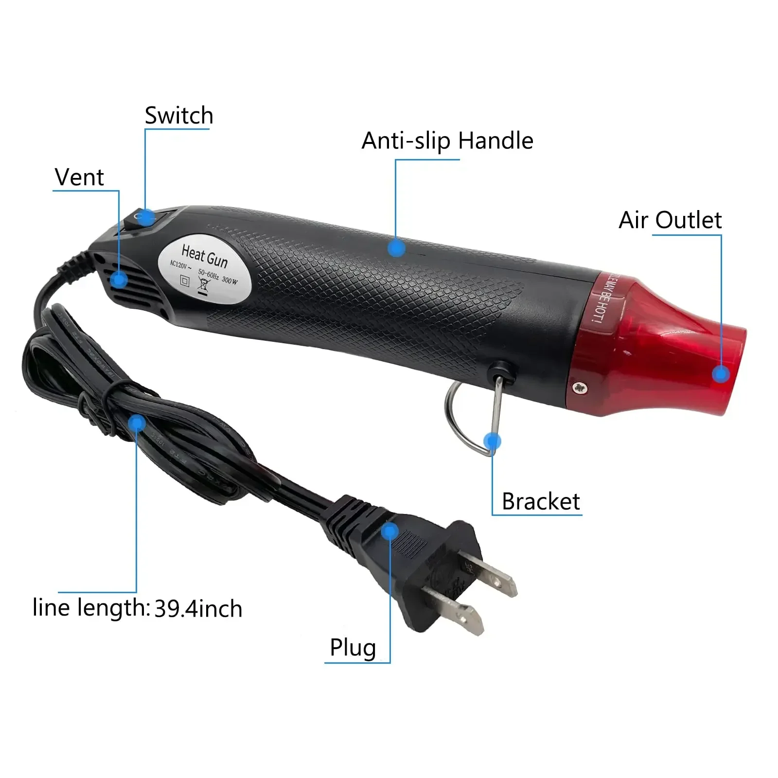 Mini Pistola Termica ad Aria C - Resin Art Heat Gun recensione e prezzo