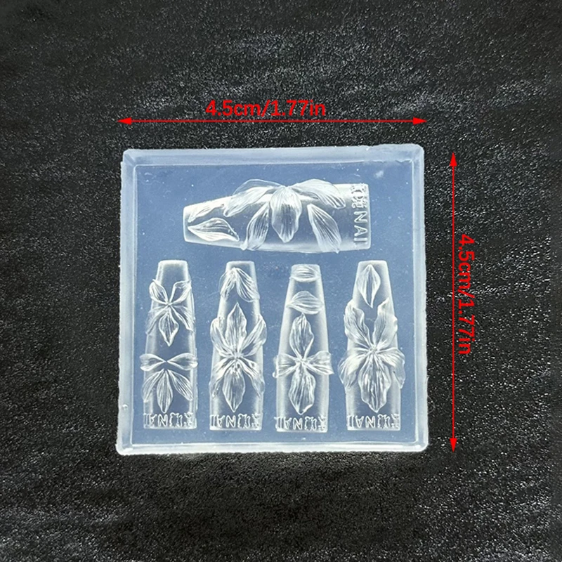 Stampo per unghie con fiori 3D - Resin Art Template recensione e prezzo