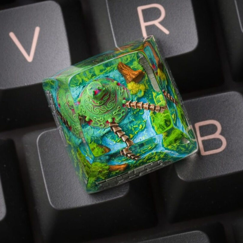 Keycap in Resina a Tema Organi - Resin Art Resin recensione e prezzo