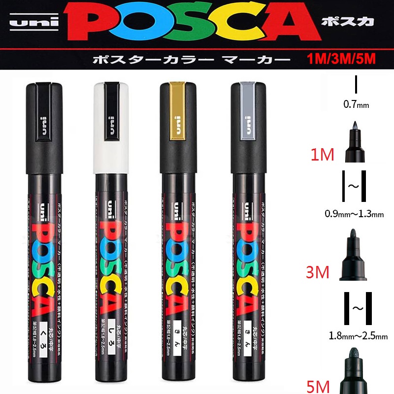 1/2pcs Uni Poscas Pennarelli A - Copic Marker Sketch recensione e prezzo
