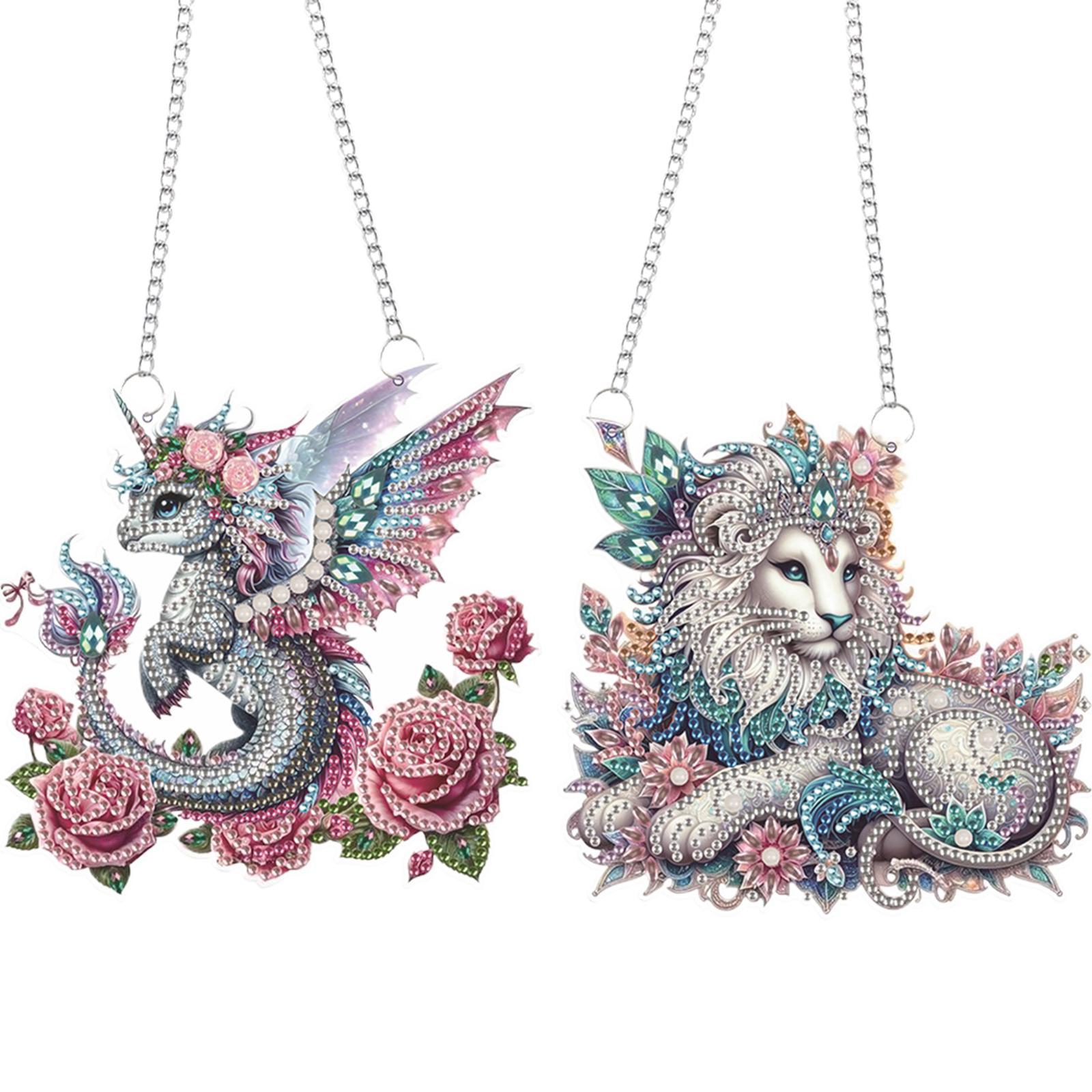 2 Pezzi Pendenti per Finestre  - Resin Art Hanging recensione e prezzo