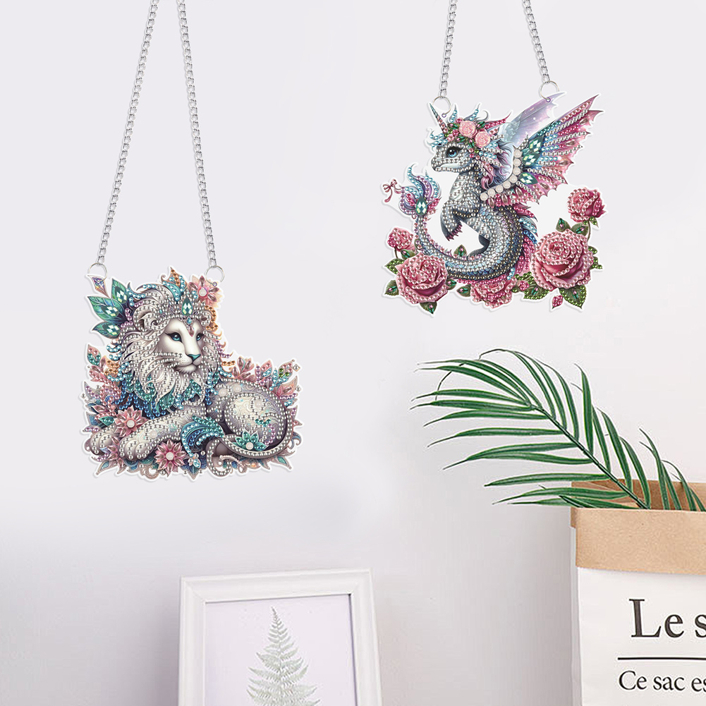 2 Pezzi Pendenti per Finestre  - Resin Art Hanging recensione e prezzo