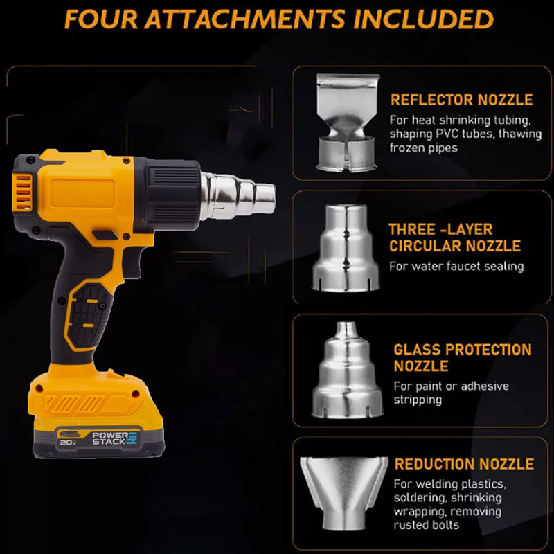 Pistola Termica Senza Fili per - Resin Art Heat Gun recensione e prezzo