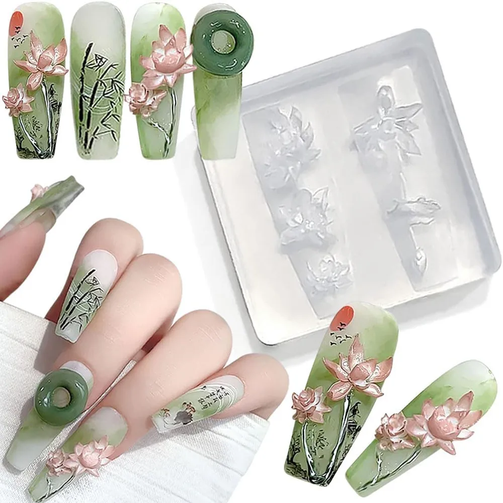Spine 3D Design per unghie Sta - Resin Art Template recensione e prezzo