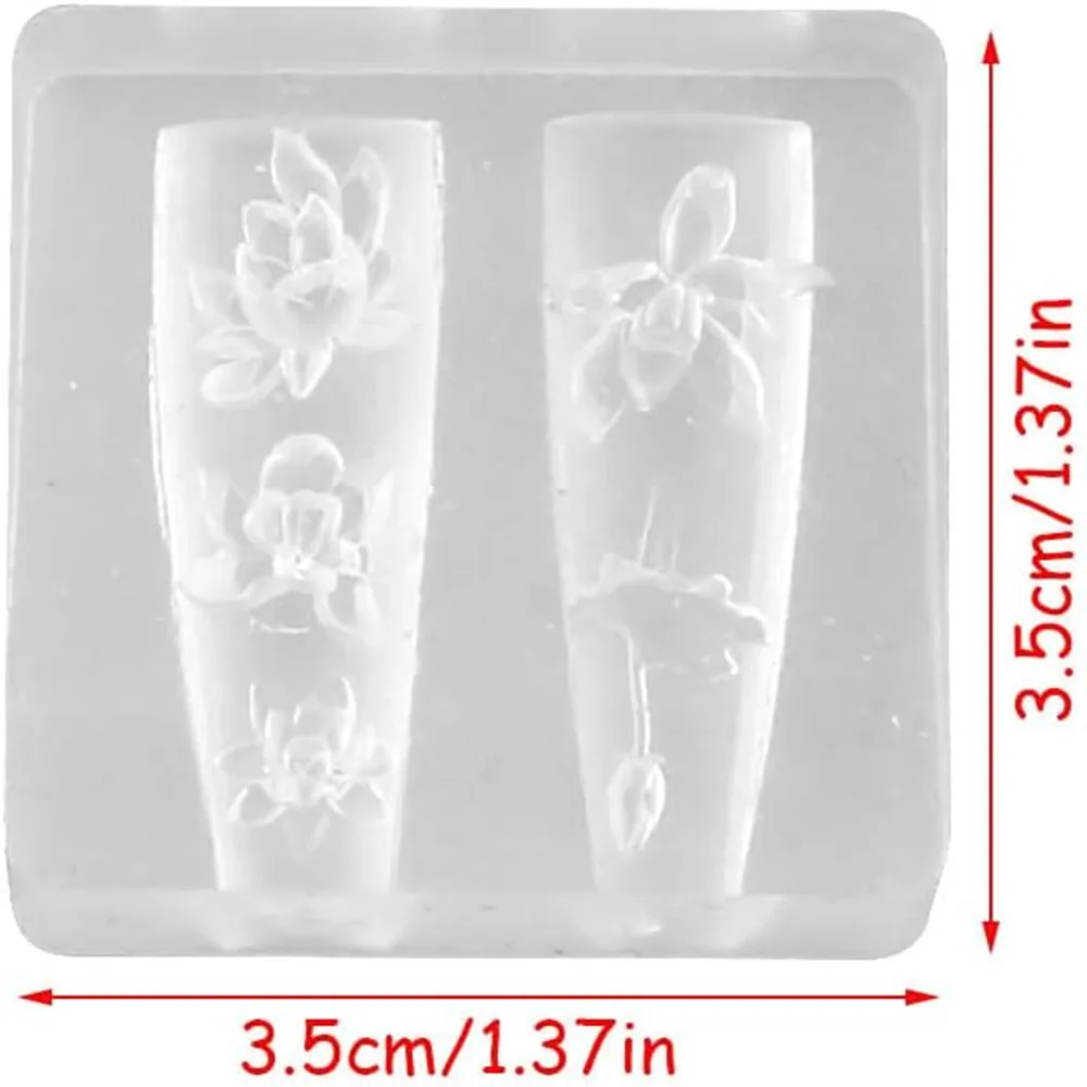 Spine 3D Design per unghie Sta - Resin Art Template recensione e prezzo