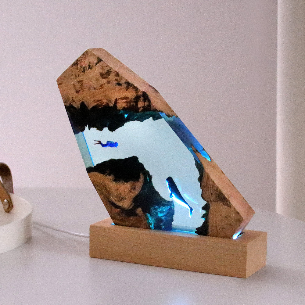 Nuova Decorazione da Scrivania - Resin Art Underwater recensione e prezzo