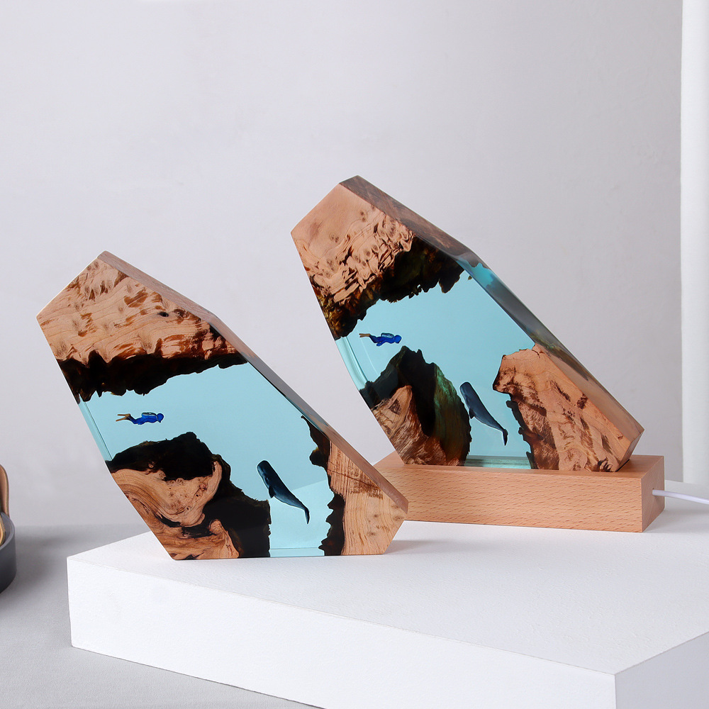 Nuova Decorazione da Scrivania - Resin Art Underwater recensione e prezzo