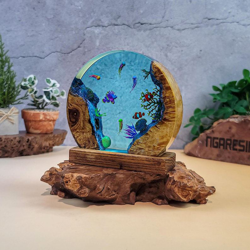 Lampada da Tavolo in Resina co - Resin Art Resin recensione e prezzo