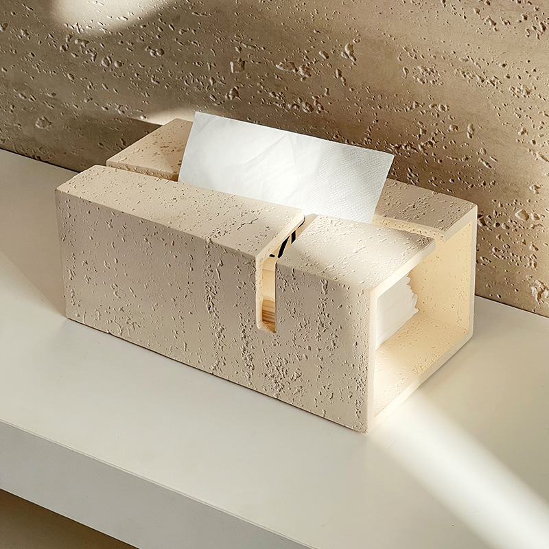 Scatola per fazzoletti in piet - Resin Art Aesthetic recensione e prezzo