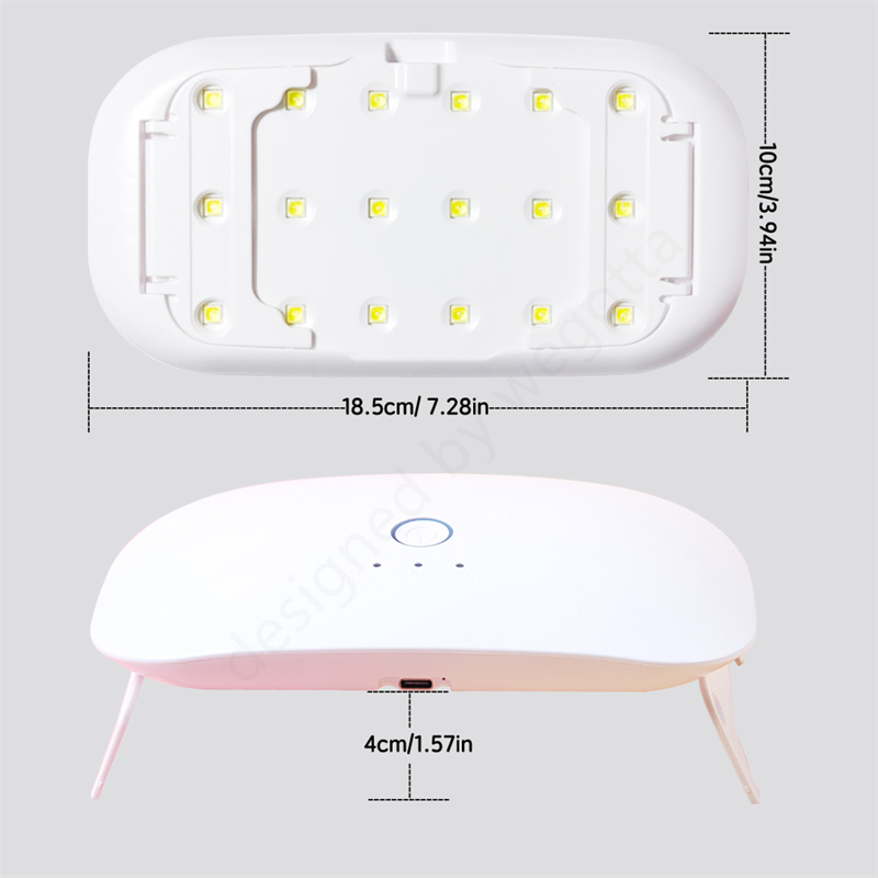 Lampada LED UV ricaricabile US - Uv Lamp Nail Resin recensione e prezzo
