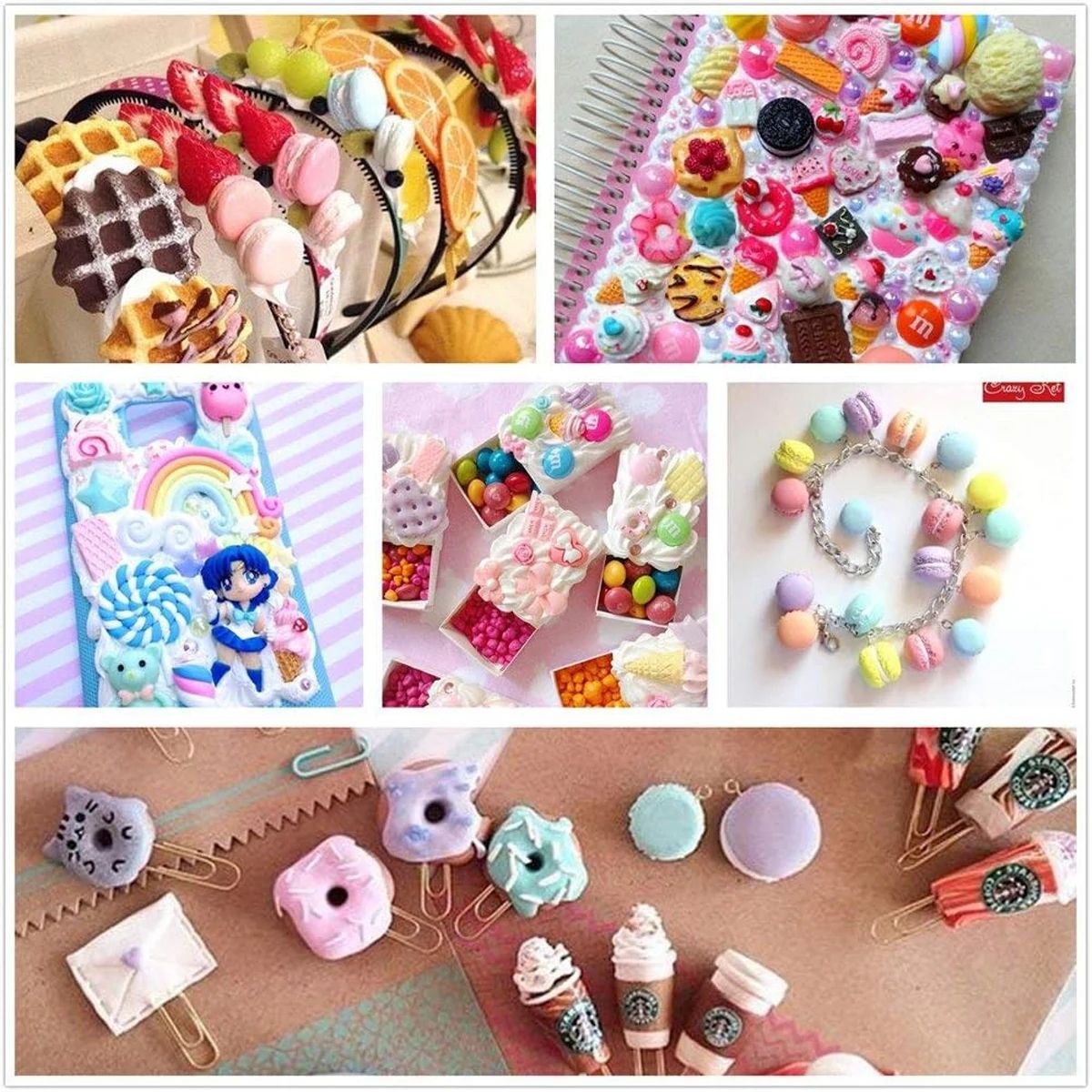 30 pezzi di ciondoli di melma  - Resin Art And Craft recensione e prezzo