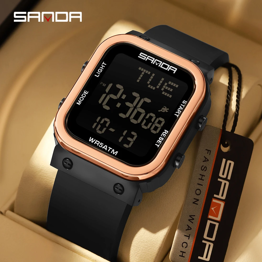 Orologio Digitale SANDA da Uom - Resin Art Underwater recensione e prezzo