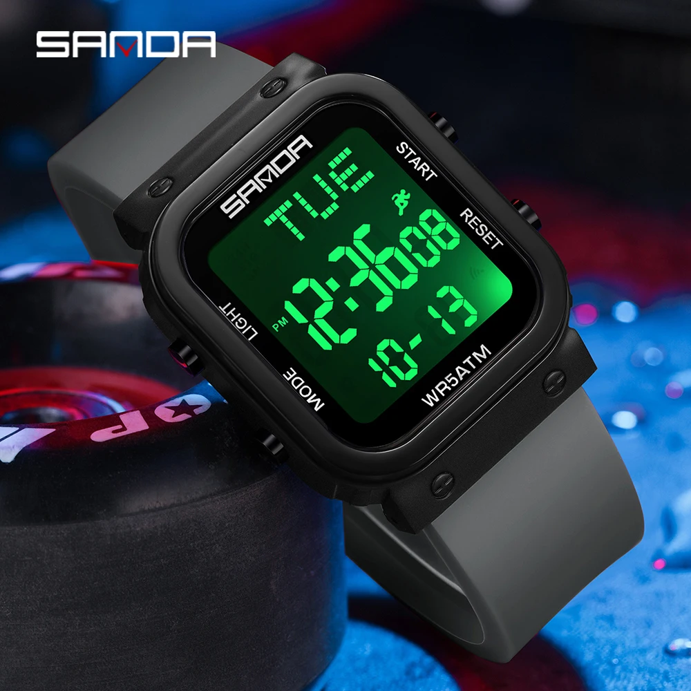Orologio Digitale SANDA da Uom - Resin Art Underwater recensione e prezzo