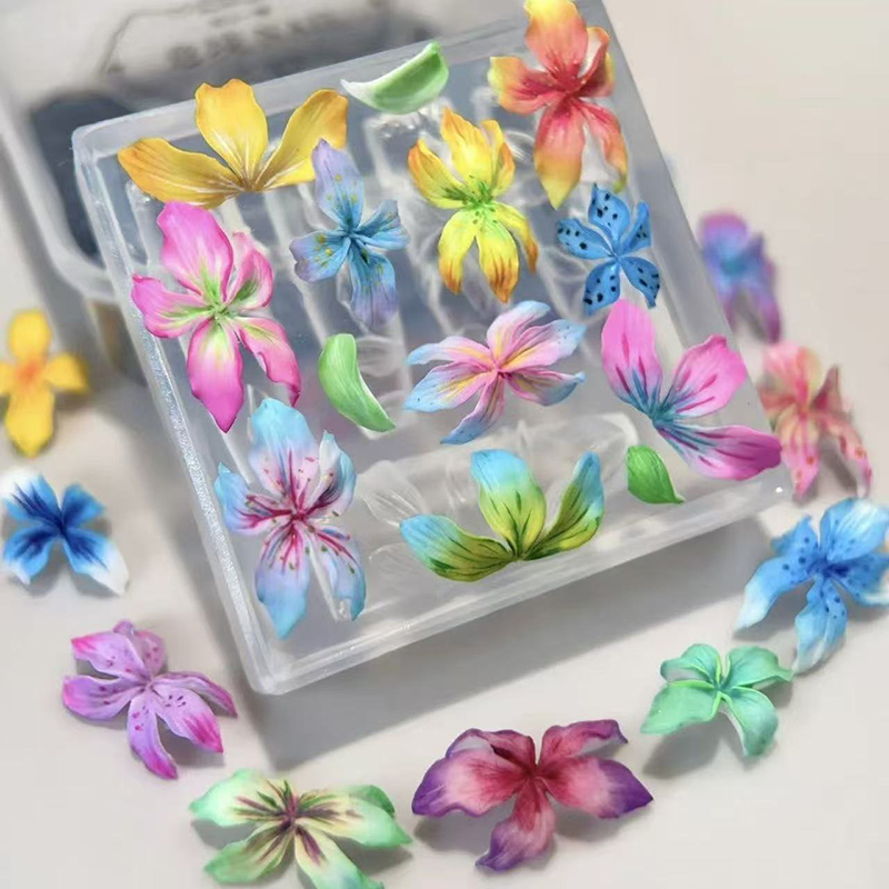 Stampo per unghie con fiori 3D - Resin Art Template recensione e prezzo