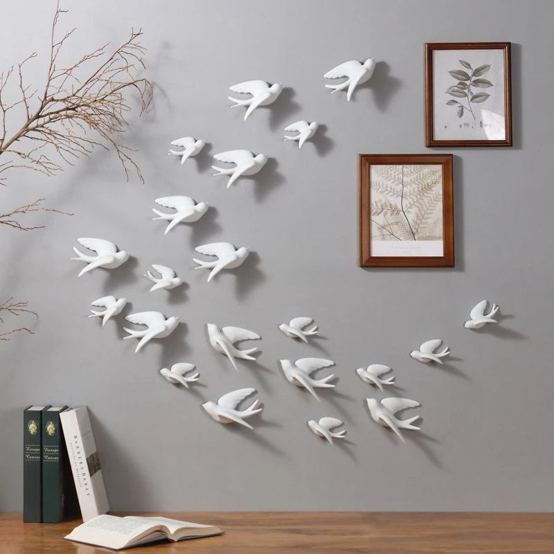 Uccelli in ceramica creativi a - Resin Art Hanging recensione e prezzo