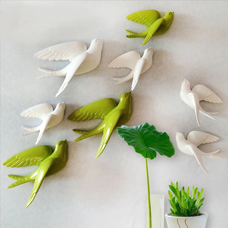 Uccelli in ceramica creativi a - Resin Art Hanging recensione e prezzo